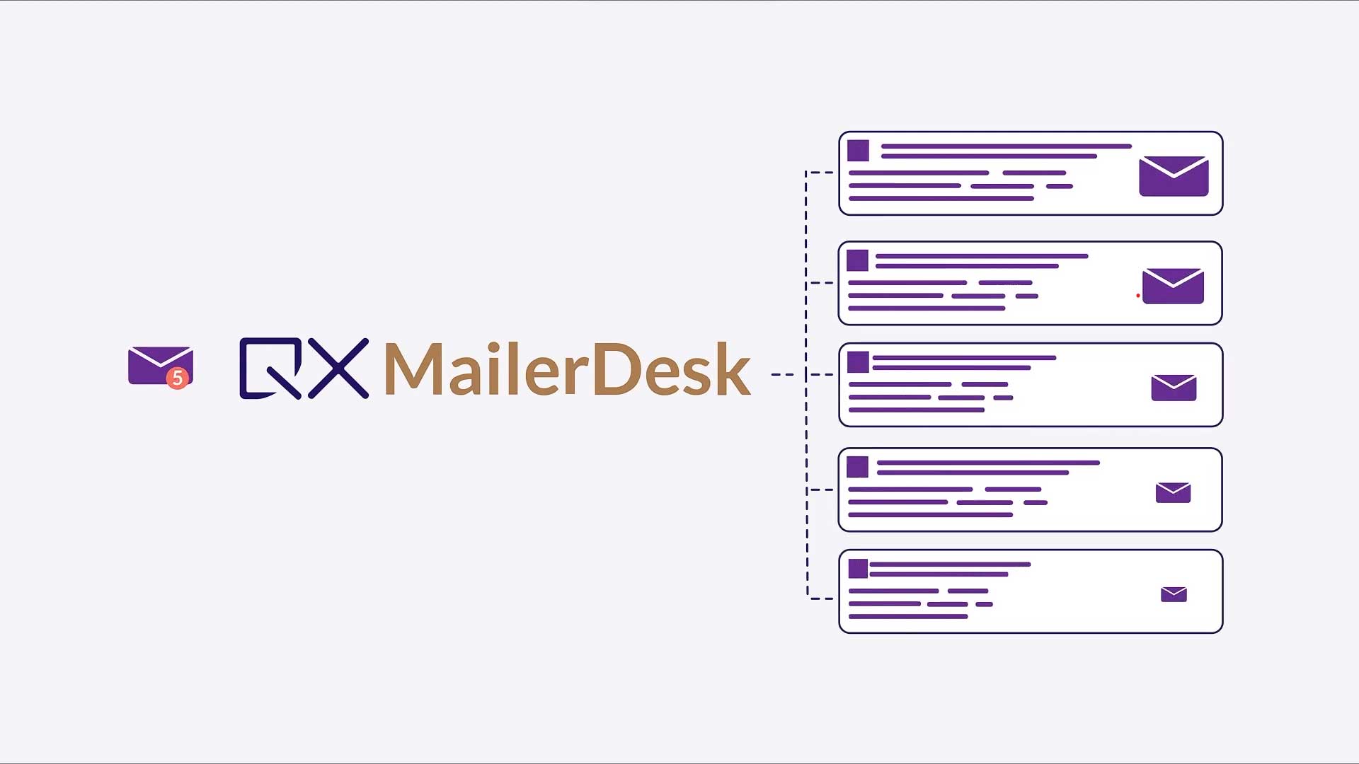 QX mailer Desk